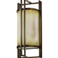 2nd Ave Lighting Paille 5" Wall Sconce in Cimarron Bronze Finish