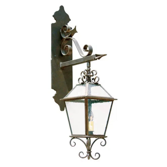 2nd Ave Lighting Palermo 11" 2-Light Clear Seeded Glass Coffee Bean Frame Wall Sconce