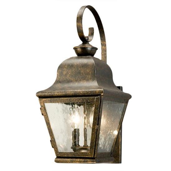 2nd Ave Lighting Palmer 9" Wide Wall Sconce in Antique Rust Finish