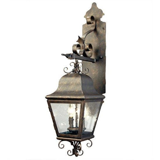 2nd Ave Lighting Palmer 9" Wide Wall Sconce in Gilded Tobacco Finish