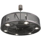 2nd Ave Lighting Paloma Golpe 48" Chandel-Air With Bronze Metallic Finish