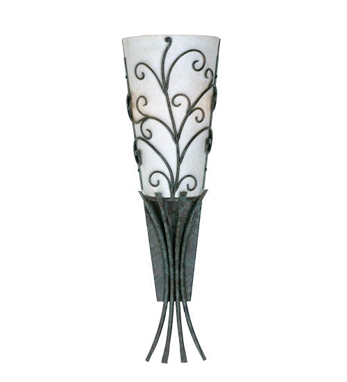 2nd Ave Lighting Panthea 10" Wide Wall Sconce in Ash Finish