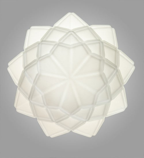 2nd Ave Lighting Paramount 10" Wide Pendant in White Finish
