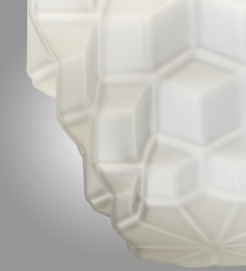 2nd Ave Lighting Paramount 10" Wide Pendant in White Finish