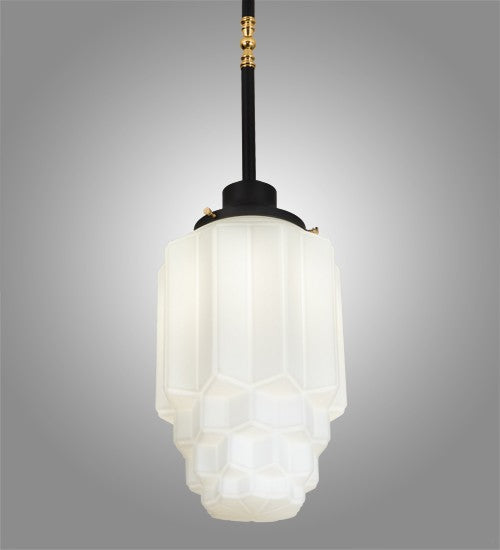 2nd Ave Lighting Paramount 10" Wide Pendant in White Finish