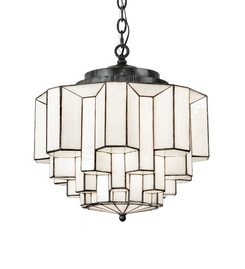 2nd Ave Lighting Paramount 18" Wide Pendant in Antique Iron Gate Finish
