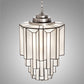 2nd Ave Lighting Paramount 18" Wide Pendant in Nickel Finish