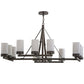 2nd Ave Lighting Parker 48" Wide 12 LT Chandelier in Classic Rust Finish