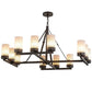 2nd Ave Lighting Parker 48" Wide 12 LT Chandelier in Classic Rust Finish