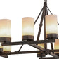 2nd Ave Lighting Parker 48" Wide 12 LT Chandelier in Classic Rust Finish