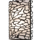 2nd Ave Lighting Parmecia 10" Wall Sconce in Oil Rubbed Bronze Finish