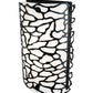 2nd Ave Lighting Parmecia 10" Wall Sconce in Textured Black Finish