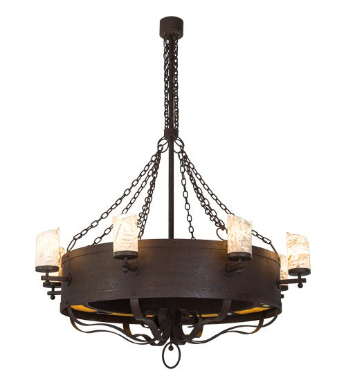 2nd Ave Lighting Parnella 54" Wide 24 LT Chandelier in Rusty Nail Finish