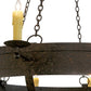 2nd Ave Lighting Parnella 72" Wide 12 LT Chandelier in Coffee Bean Finish