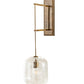 2nd Ave Lighting Pastilla 8" Wall Sconce in Brushed Brass Finish