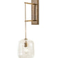 2nd Ave Lighting Pastilla 8" Wall Sconce in Brushed Brass Finish