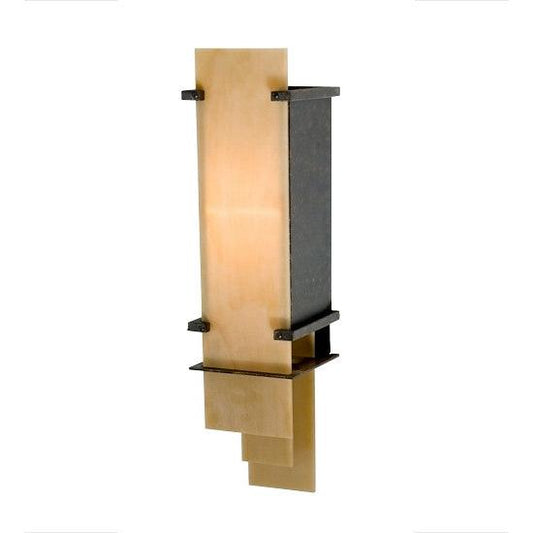 2nd Ave Lighting Patricia 6" Wide Wall Sconce in Gilded Tobacco Finish