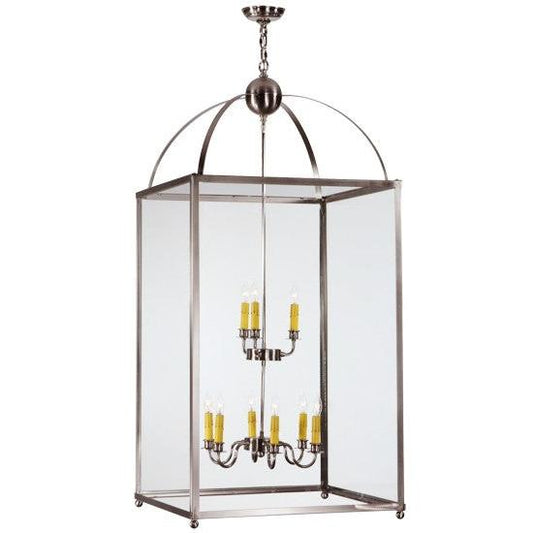 2nd Ave Lighting Pavilion 24" Brushed Nickel Pendant