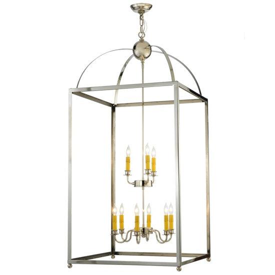 2nd Ave Lighting Pavilion 24" Pendant in Polished Nickel Finish