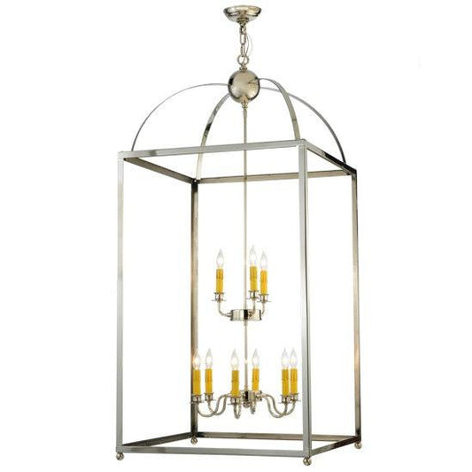 2nd Ave Lighting Pavilion 24" Pendant in Polished Nickel Finish