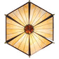 2nd Ave Lighting Peaches 49" Wide Inverted Pendant in Mahogany Bronze Finish