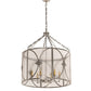 2nd Ave Lighting Penelope 30" Wide 6 Light Pendant in Light Sandstone Finish
