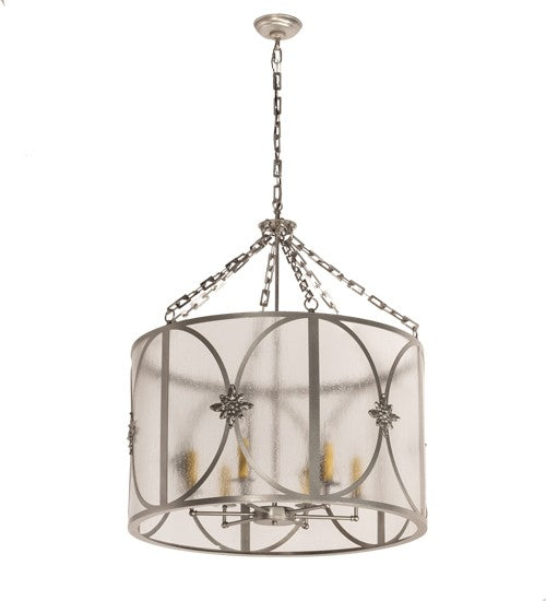 2nd Ave Lighting Penelope 30" Wide 6 Light Pendant in Light Sandstone Finish