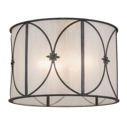 2nd Ave Lighting Penelope 36" Wide 8 LT Pendant in Antique Iron Gate Finish