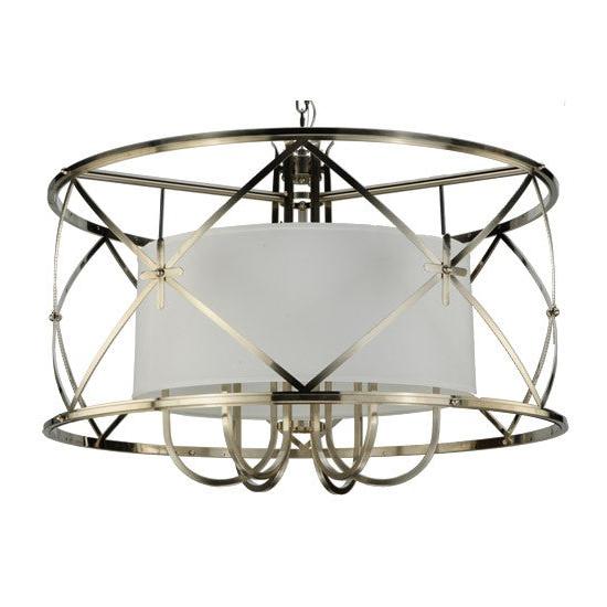 2nd Ave Lighting Penelope 38.5" Wide 6 LT Pendant in Brushed Nickel Finish