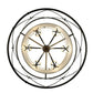 2nd Ave Lighting Penelope 38.5" Wide 6 LT Pendant in Brushed Nickel Finish