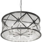 2nd Ave Lighting Penelope 48" Wide 8 Light Pendant in Extreme Chrome Finish