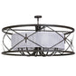 2nd Ave Lighting Penelope 60" Wide 8 LT Pendant in Oil Rubbed Bronze