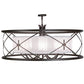 2nd Ave Lighting Penelope 60" Wide 8 LT Pendant in Oil Rubbed Bronze