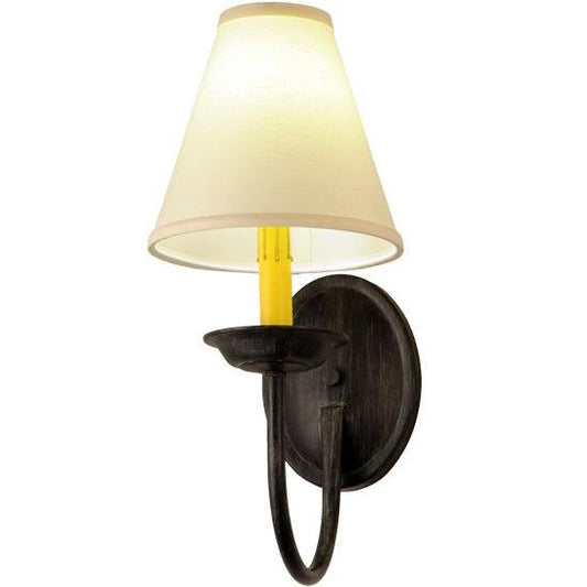 2nd Ave Lighting Perouges 7" Wide 1 LT Wall Sconce in Antique Iron Gate Finish