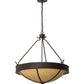 2nd Ave Lighting Phoebus 32" Inverted Pendant in Cajun Spice Finish