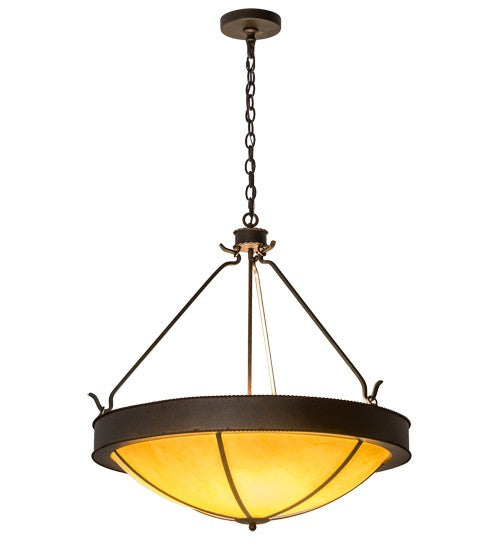 2nd Ave Lighting Phoebus 32" Inverted Pendant in Cajun Spice Finish