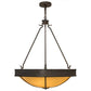 2nd Ave Lighting Phoebus 32" Tawnyrock Idalight Lens Copper Rust Inverted Pendant Light