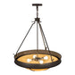 2nd Ave Lighting Phoebus 32" Tawnyrock Idalight Lens Copper Rust Inverted Pendant Light