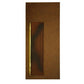 2nd Ave Lighting Piastra 18" Left LED Wall Sconce in Art Deco Gold Finish