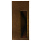2nd Ave Lighting Piastra 18" Right LED Wall Sconce in Art Deco Gold Finish