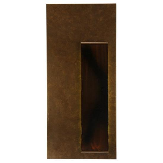 2nd Ave Lighting Piastra 18" Right LED Wall Sconce in Art Deco Gold Finish