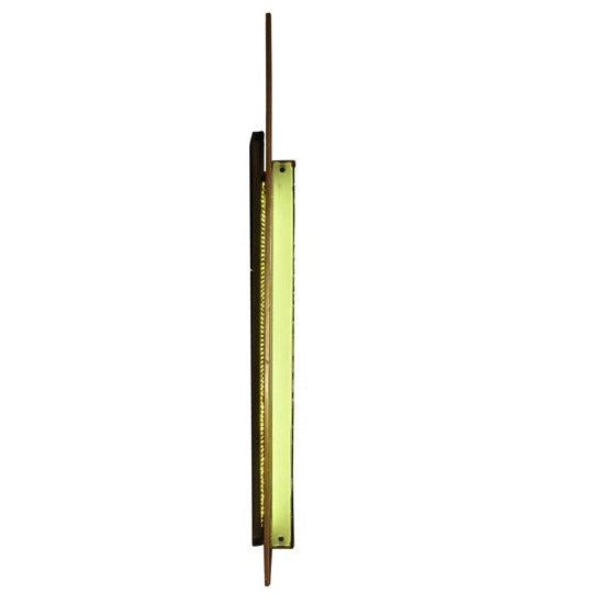2nd Ave Lighting Piastra 18" Right LED Wall Sconce in Art Deco Gold Finish