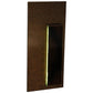 2nd Ave Lighting Piastra 18" Right LED Wall Sconce in Art Deco Gold Finish