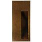 2nd Ave Lighting Piastra 18" Right LED Wall Sconce in Art Deco Gold Finish