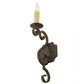 2nd Ave Lighting Piero 5" Wall Sconce in Gilded Tobacco Finish