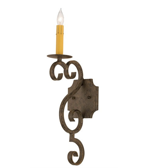 2nd Ave Lighting Piero 5" Wall Sconce in Golden Bronze Finish