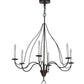 2nd Ave Lighting Polonaise 36" Wide 6 LT Chandelier in Timeless Bronze Finish