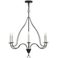 2nd Ave Lighting Polonaise 36" Wide 6 LT Chandelier in Timeless Bronze Finish