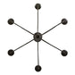2nd Ave Lighting Polonaise 36" Wide 6 LT Chandelier in Timeless Bronze Finish