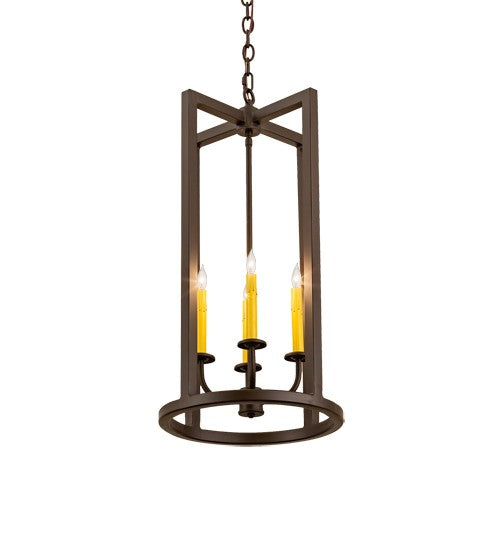 2nd Ave Lighting Porte Tournante 15" Pendant in Oil Rubbed Bronze Finish